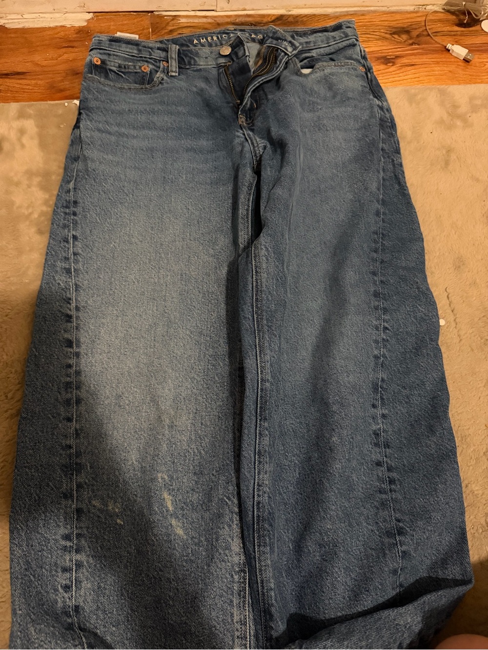 American Eagle Outfitters Medium Blue Relaxed Men’s Jeans